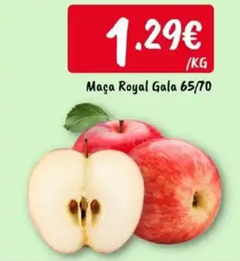 Ponto Fresco Maça Royal Gala 65/70 promoção