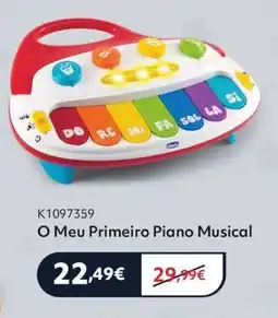 Prénatal O meu primeiro piano musical promoção