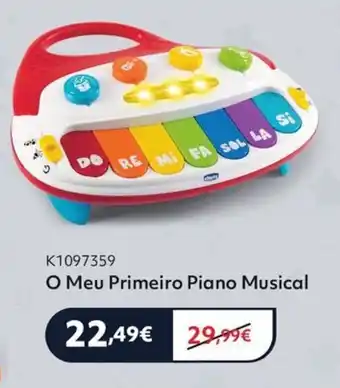 O meu primeiro piano musical
