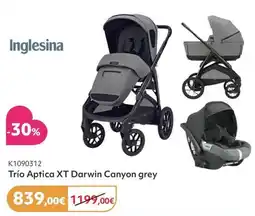 Prénatal Inglesina Trío Aptica XT Darwin Canyon grey promoção