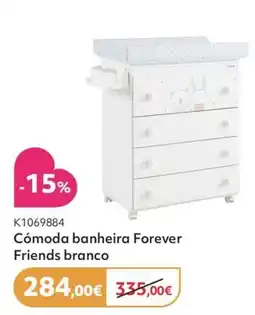 Prénatal Cómoda banheira forever friends branco promoção