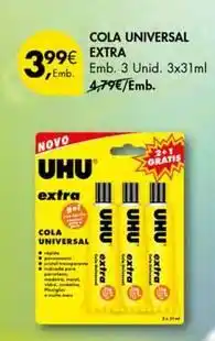 Pingo Doce Uhu - cola universal extra promoção