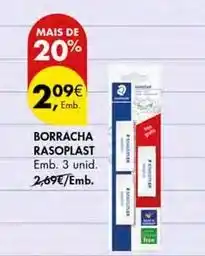 Pingo Doce Staedtler - borracha rasoplast promoção
