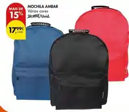 Pingo Doce Ambar - mochila promoção