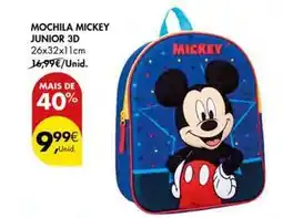 Pingo Doce 3d - mochila mickey junior promoção