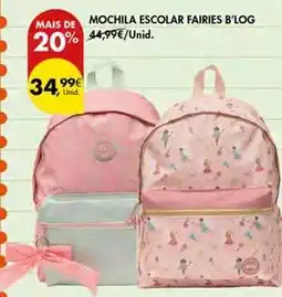 Pingo Doce Mochila escolar b'log promoção