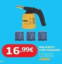 Vito - macarico com isqueiro