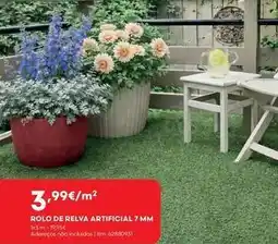 Bricomarché Rolo de relva artificial 7 mm promoção