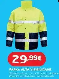 Bricomarché Xxl - parka alta visibilidade promoção