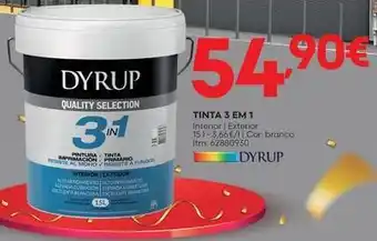 Dyrup - tinta 3 em 1