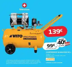 Bricomarché Vito - compressor silencioso promoção