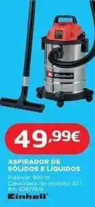 Bricomarché Einhell - aspirador de sólidos e liquidos promoção