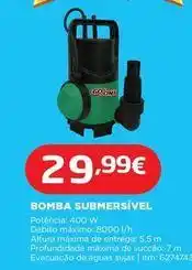 Bricomarché Bomba submersível promoção