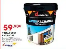 Bricomarché Tinta super fachadas promoção