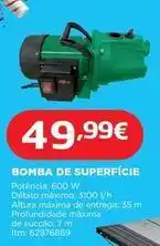 Bricomarché Bomba de superficie promoção