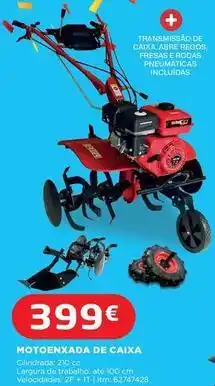 Bricomarché Motoenxada de caixa promoção
