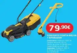 Bricomarché Conjunto corta-relva + aparador promoção