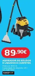 Bricomarché Aspirador de sólidos e liquidos e carpetes promoção