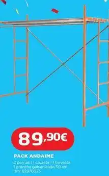 Bricomarché Pack andaime promoção