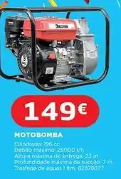 Bricomarché Motorola - motobomba promoção