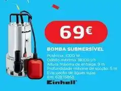 Bricomarché Einhell - bomba submersível promoção