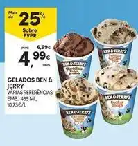 Continente Bom dia Ben&jerry´s - gelados promoção