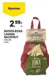 Continente Bom dia Batata roxa lavada promoção