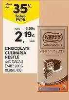 Continente Bom dia Nestle - chocolate culinaria promoção