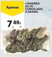 Continente Bom dia A+ - camarão 20/30 congelado a granel promoção