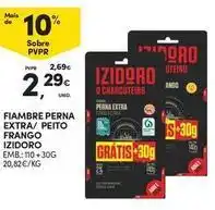 Continente Bom dia Izidoro - fiambre perna extra/peito frango promoção
