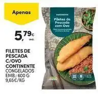 Continente Bom dia Continente - filetes de pescada com ovo promoção