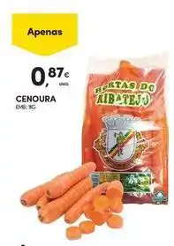 Continente Bom dia Cenoura promoção