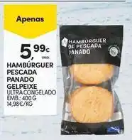 Continente Bom dia Gelpeixe - hamburguer pescada promoção