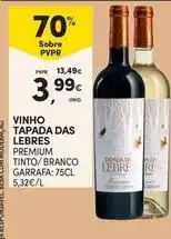 Continente Bom dia Premium - vinho tapada promoção