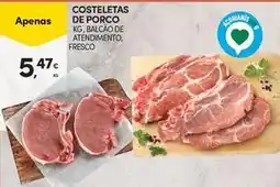 Continente Bom dia Costeletas de porco promoção