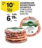 Continente Bom dia Hambúrguer bovino prado atlantico promoção
