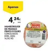 Continente Bom dia Hamburguer de frango promoção