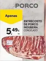 Continente Bom dia Indubeira - entrecosto de porco promoção