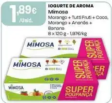 Intermarché Mimosa - iogurte de aroma promoção