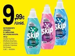Intermarché Skip - detergente líquido p/maquina de lavar roupa promoção