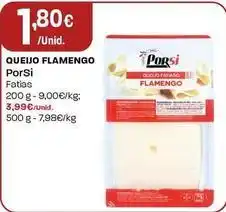 Intermarché Porsi - queijo flamengo promoção