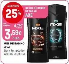 Intermarché Axe - gel de banho promoção