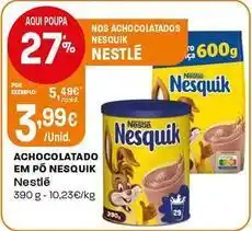 Intermarché Nestlé - achocolatado em po nesquik promoção