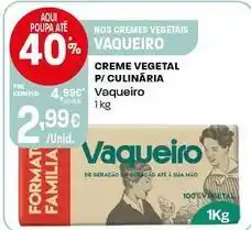 Intermarché Vaqueiro - creme vegetal p/culinaria promoção