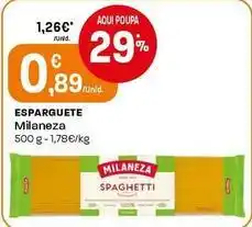 Intermarché Milaneza - esparguete promoção