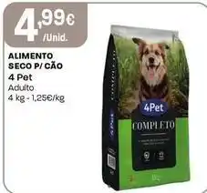 Intermarché 4 pet - alimento seco p/cáo promoção