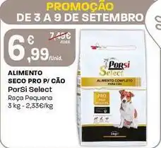 Intermarché Porsi select - alimento seco pro p/cão promoção