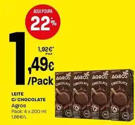 Intermarché Agros - leite c/chocolate promoção