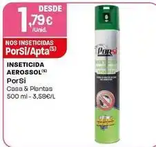 Intermarché Porsi - inseticida aerossol promoção