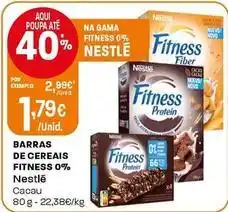 Intermarché Nestlé - barras de cereais fitness 0% promoção